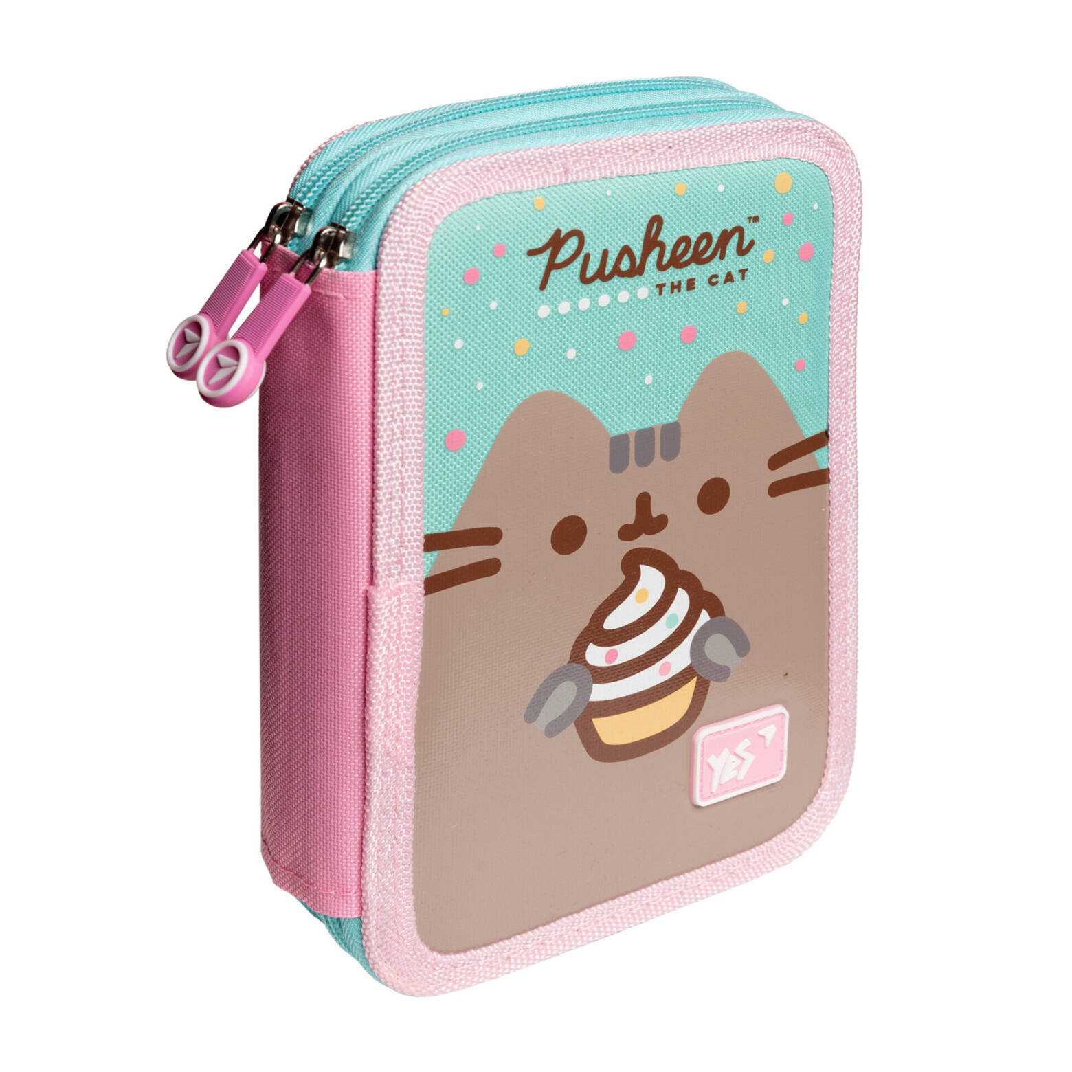 Пенал твердий YES подвійний HP-01 Pusheen