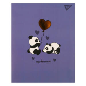 Щоденник шкільний YES інтегральний Panda, A5, 40 аркушів