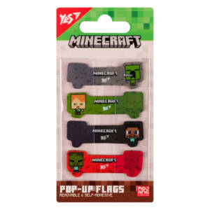 Закладки Pop-up Yes "Minecraft", пластик, 80 шт