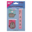 Закладки магнітні Yes "Pusheen", 3 шт