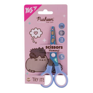 Ножиці Yes "Pusheen" 13см, з принтом на лезі