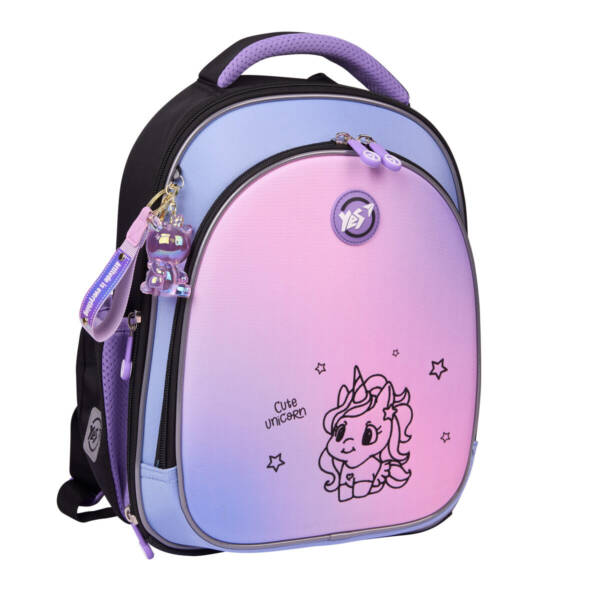 Рюкзак шкільний напівкаркасний YES S-109 Cute Unicorn