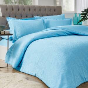 Комплект постільної білизни CK JAKAR AQUA ORNAMENT, євро (4 наволочки), OZDILEK