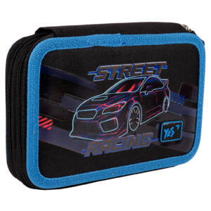 Пенал твердий YES подвійний HP-01 Street Racing