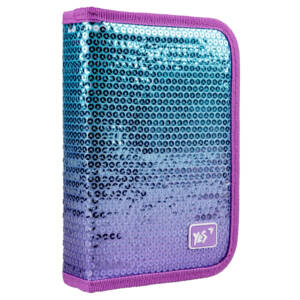 Пенал твердий YES одинарний без клапана HP-02 Sparkle