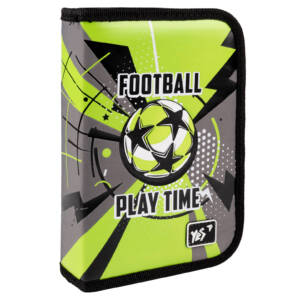 Пенал твердий YES одинарний з клапаном Football HP-03
