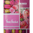Книга канцелярська BOHO CHIC, А4, 96 арк., клітинка, офсет, тверда ламінована обкладинка, фіолетова