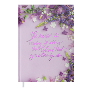 Щоденник недат. PRETTY, A5, фіолетовий