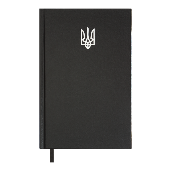 Щоденник недат.  AIRY, A5, чорний , бумвініл