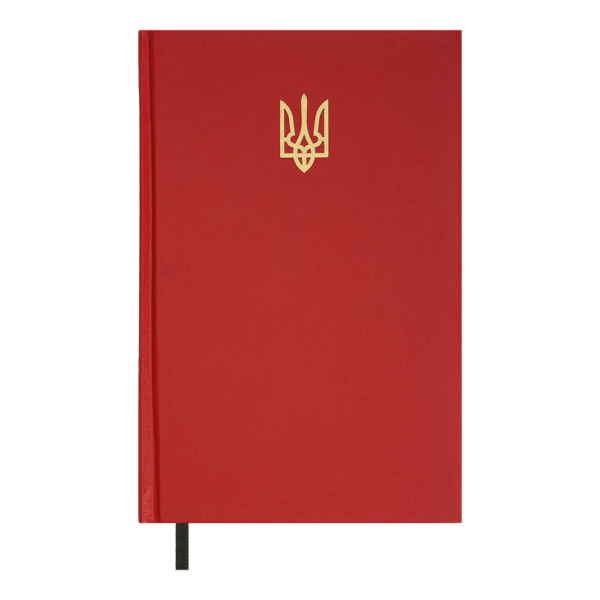 Щоденник недат. AIRY, A5, червоний , бумвініл
