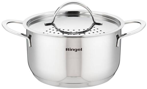 Каструля RINGEL Besser 24 см (5.5л) з кришкою нерж