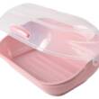 Хлiбниця VIOLET HOUSE 0720 POWDER з криш. 18х26х37 см