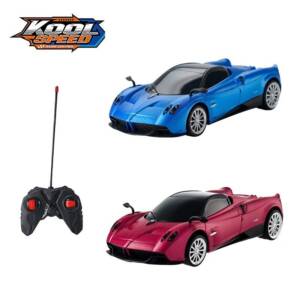 Машинка на радіокеруванні "PAGANI Huayra" на батарейках синя/червона 1;24 (25,2x12x10 см)/Kool Speed