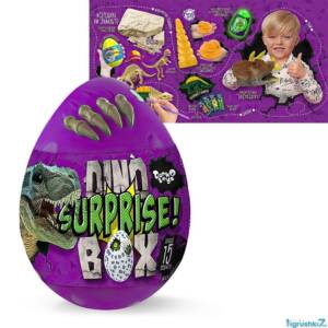 гр Яйце-сюрприз "Dino Surprise Box" DSB-01-01U УКР. (2) "Danko Toys", ВИДАЄТЬСЯ ТІЛЬКИ ЯЩИКОМ