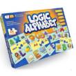 гр Пазли розвиваючі "Logic Alphabet" англ / укр G-LoA-01-04U (12) "Danko Toys", 66 елементів, в коробці