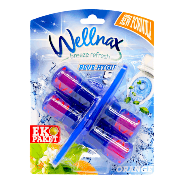 Wellnax Blue Water Туалетний блок Квітучий Апельсин 2*50 г