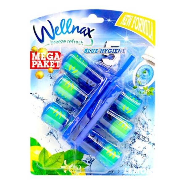 Wellnax Blue Water Туалетний блок Лимон 3*50 г