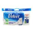 Velvet туалетний папір Soft White 8 рулонів 3 шари 150 відривів