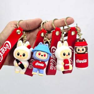 Брелок бутилочка  Coca Cola  7cm пластиковий   (12/600)