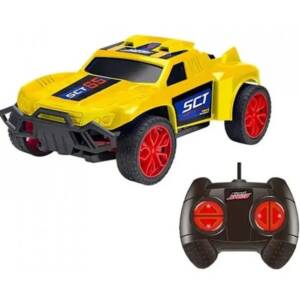 Машинка на радіокеруванні "Раллі" на батарейках жовта 1:24  (21x12x10,2 см)/Kool Speed
