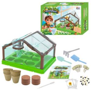 гр Ботанічні експерименти 78522 (12/2) "4FUN Game Club", ґрунт, теплиця, насіння, інструменти, в коробці