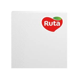 Серветки "Ruta" 33х33 20л 3ш білі