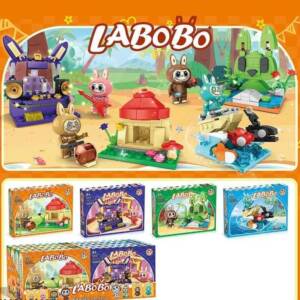 КОНСТРУКТОР LABUBU K972A 8ШТ В БЛОЦІ (90+ДЕТ)