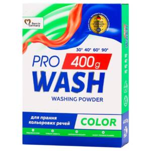 Порошок для прання універсальний "Колор" "ProWash",400г