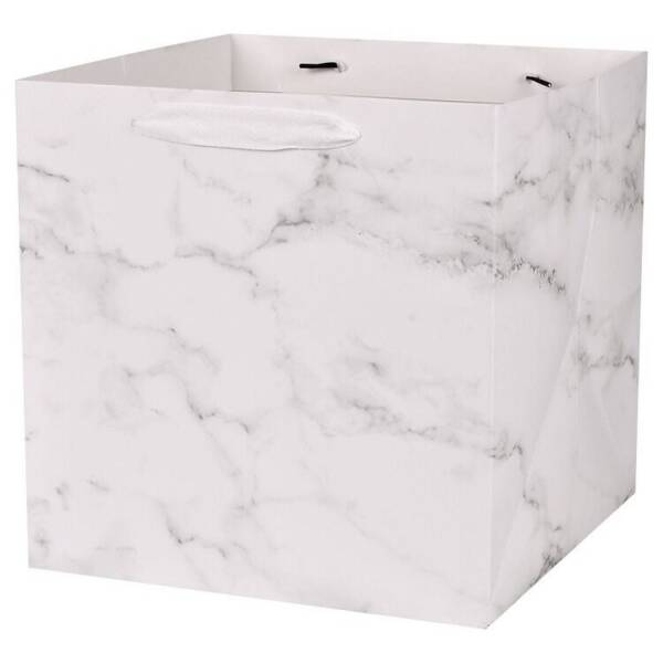 Пакет подарунковий паперовий L "Marble" 30*30*30см R98831-L (240шт)