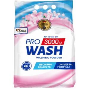 Порошок для прання універсальний "Весняна свіжість" "ProWash",3000г