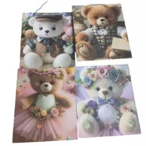 Пакет подарунковий паперовий L "Teddy" 31*40*12см R33707-L (360шт)