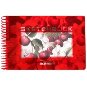 Скетчбук N9669,спіраль,100г/м2