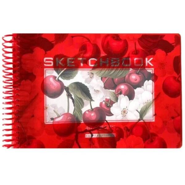 Скетчбук N9669,спіраль,100г/м2