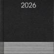 Щоденник датований 2026 PARALLEL, A5, чорний