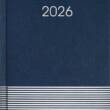 Щоденник датований 2026 PARALLEL, A5, синій