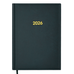 Щоденник датований 2026 BASE, А5, зелений