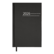 Щоденник датов. 2026 ZEST, A5, чорний , бумвініл