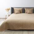 ТЕП Покривало ТЕП "VELOUR" 150*210 см, Бежевий/Ромб круглий