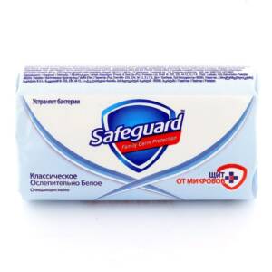 59406 SAFEGUARD Мило туалетне тверде Класичне біле 90г