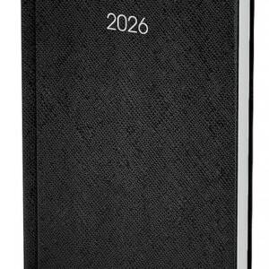 Щоденник 2026 Classic Style, 145*210, с/т чорний