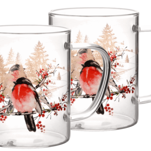 Чашка VIVA NY WINTER BIRD /НАБІР/ 2X400 мл / в уп.