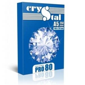 Папір офісний  А5/80 (250арк.) "CRYSTAL PRO 80" 681039
