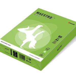 Папip кольор. А4 80г/м2 (500 арк.) інт. MC MA42  Spring Green (яскраво-зелений)
Код УКТ ЗЕД 4802562000