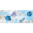 Паперові носові хусточки Elfi fantasy бавовна 100% целюлоза 3-шарові, 10*10 шт