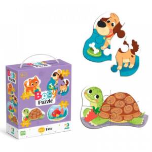 300688 Пазл 4 в 1 «Baby puzzle. Домашні тварини»