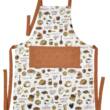 Кухонний текстиль SOHO ФАРТУХ 60*84см бавовна 100% Cofee