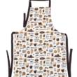 Кухонний текстиль SOHO ФАРТУХ 60*84см бавовна 100% Cofee Patern