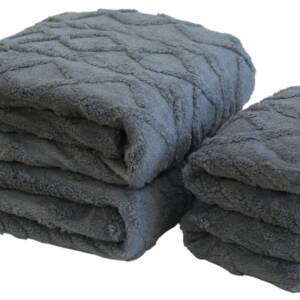 Текстиль для дому SOHO Наб. Ковдра 200*220 см+2 нав. 50*70 см Romance Gray