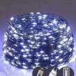 Роса 300 LED 30м, зелений провід, реле 8 режимів +USB, пульт ДК, білий (50)