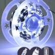 Роса 1000 LED 100м, зелений провід, реле 8 режимів +USB, пульт ДК, білий (50)
